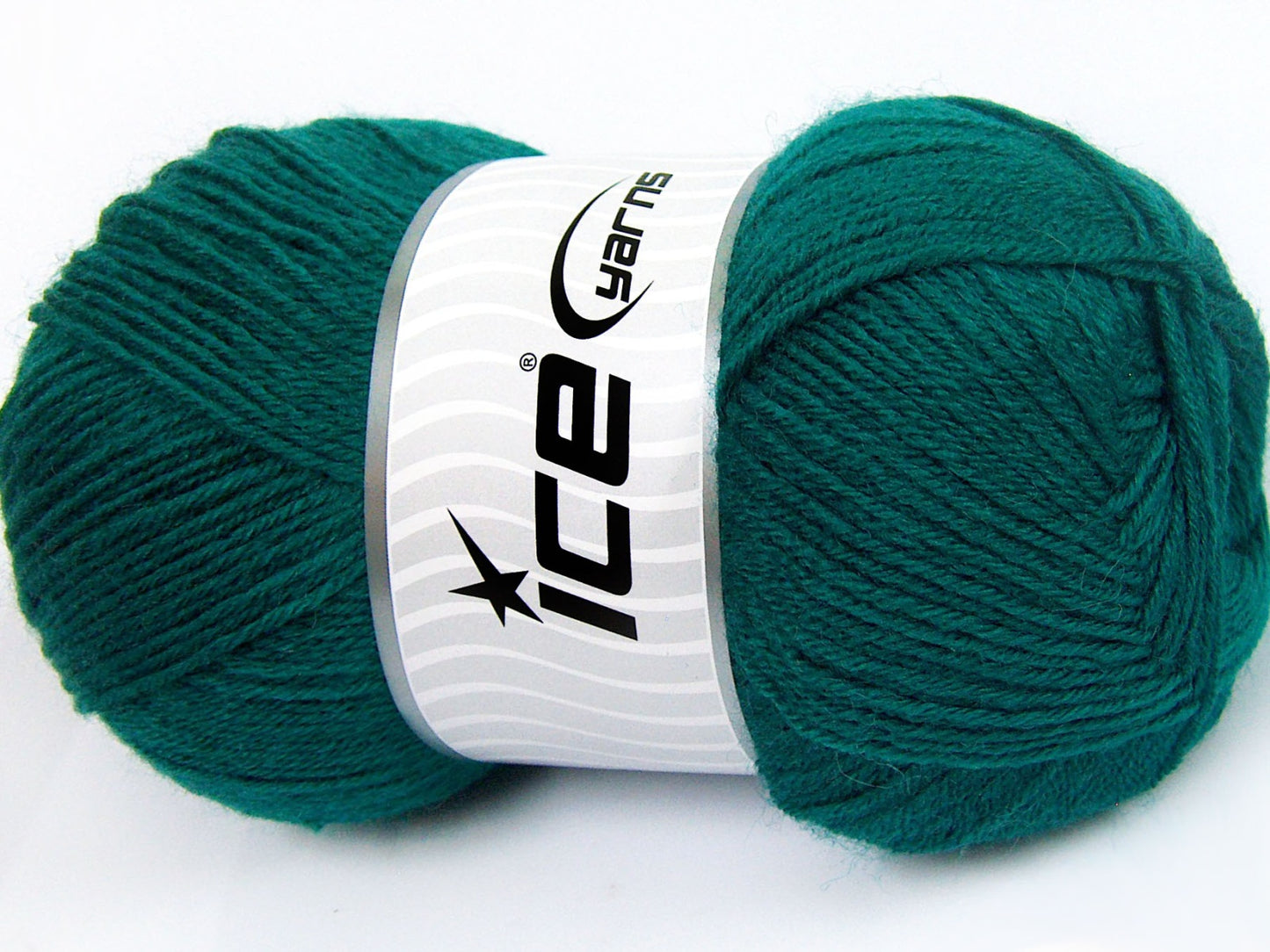 Lot of 4 x 100gr Skeins Ice Yarns MERINO GOLD (60% Merino Wool) Yarn Emerald Green