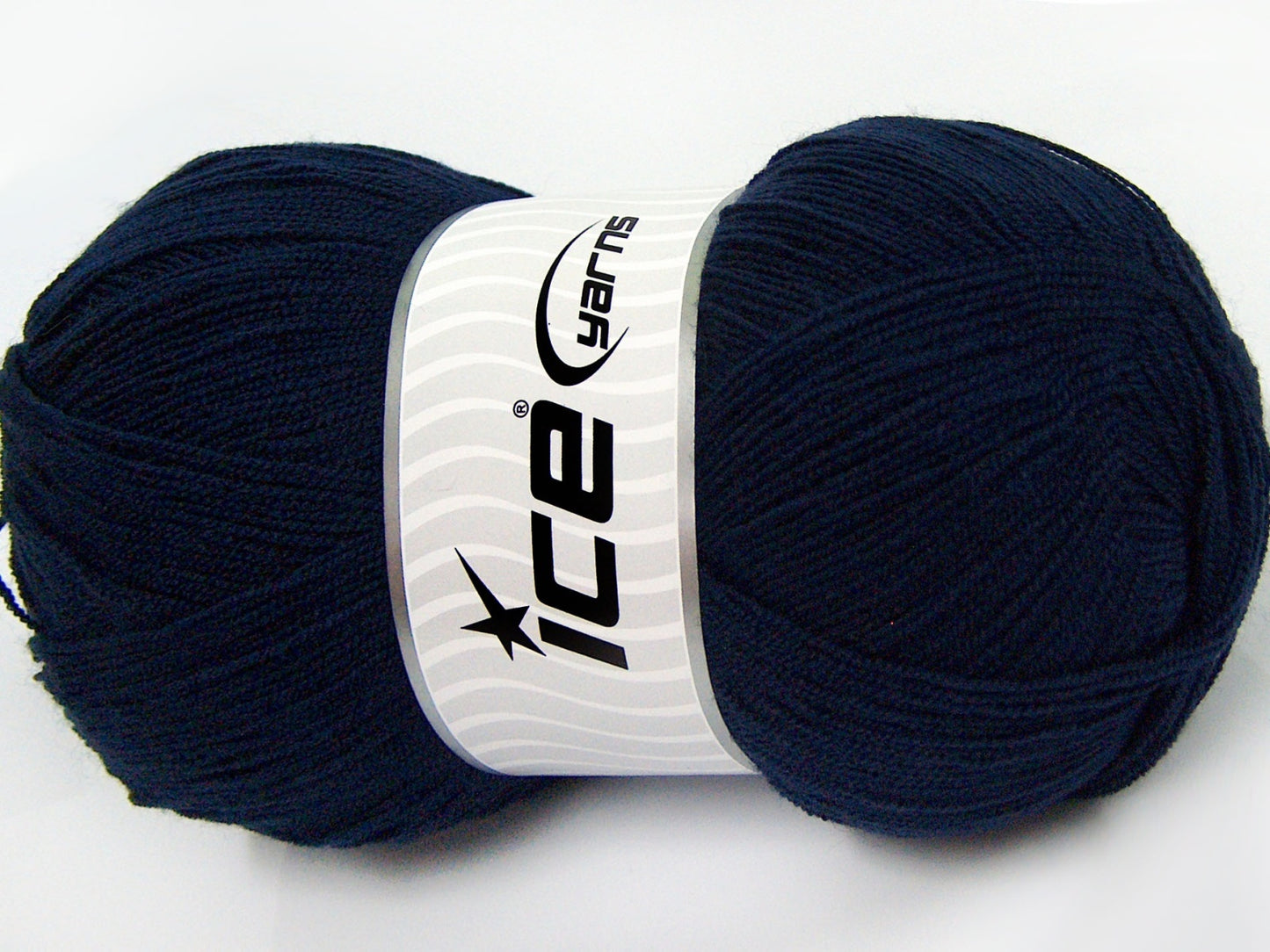 Lot of 4 x 100gr Skeins Ice Yarns KRISTAL Hand Knitting Yarn Dark Navy