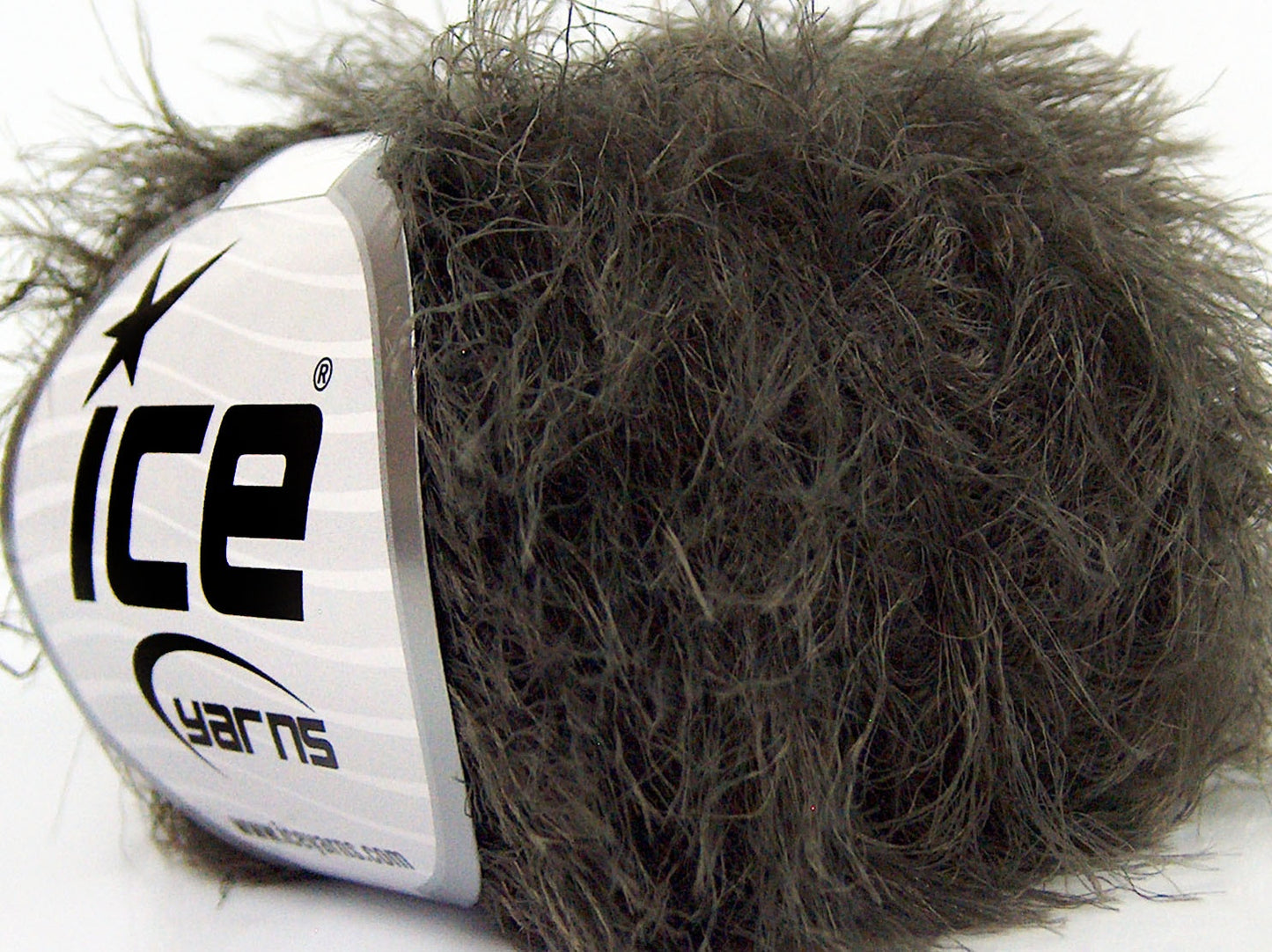 Lot of 8 Skeins Ice Yarns TECHNO Hand Knitting Yarn Dark Grey