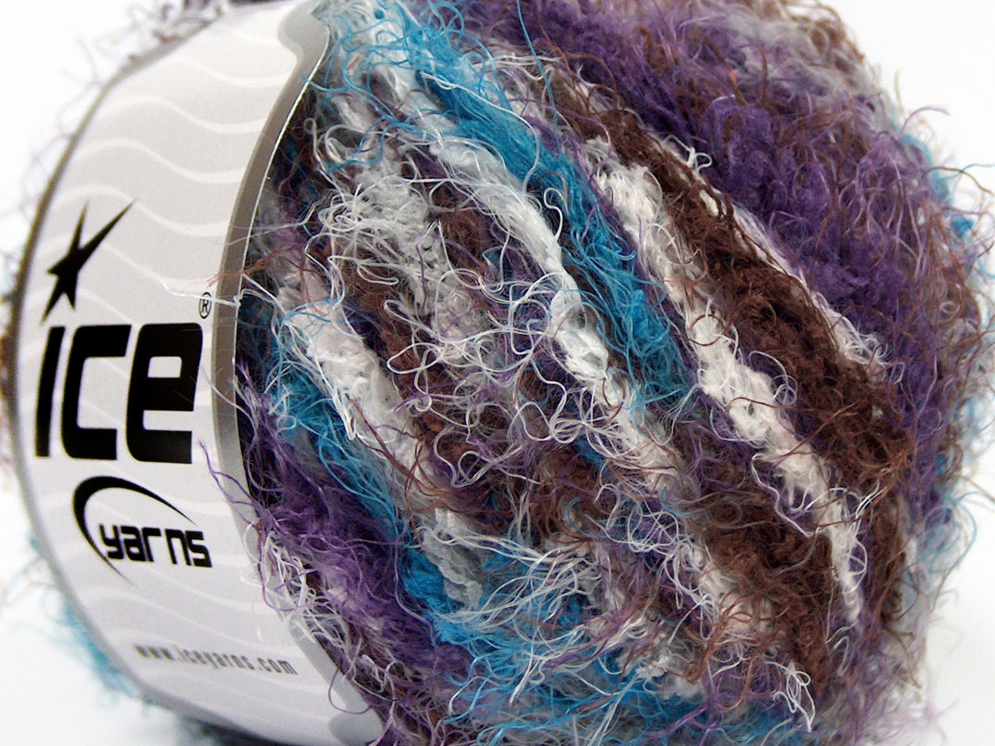 Lot of 8 Skeins Ice Yarns POLAR SOFT Yarn Blue Purple Maroon White