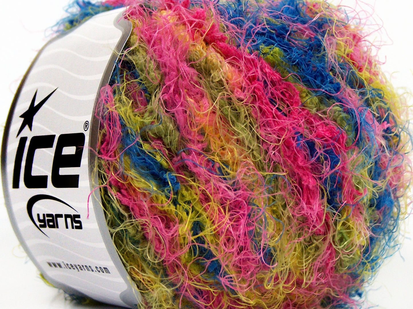 Lot of 8 Skeins Ice Yarns POLAR SOFT Hand Knitting Yarn Blue Green Yellow Pink