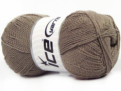 Lot of 4 x 100gr Skeins Ice Yarns WAYUU Hand Knitting Yarn Camel