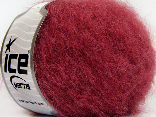 Lot of 8 Skeins Ice Yarns KID MOHAIR ALPACA LIGHT (41% Alpaca Superfine 41% Kid Mohair) Yarn Orchid