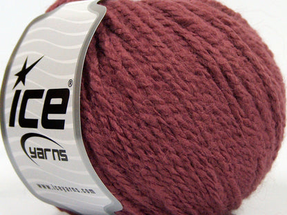 Lot of 8 Skeins Ice Yarns MACARON (3% Elastan) Hand Knitting Yarn Orchid