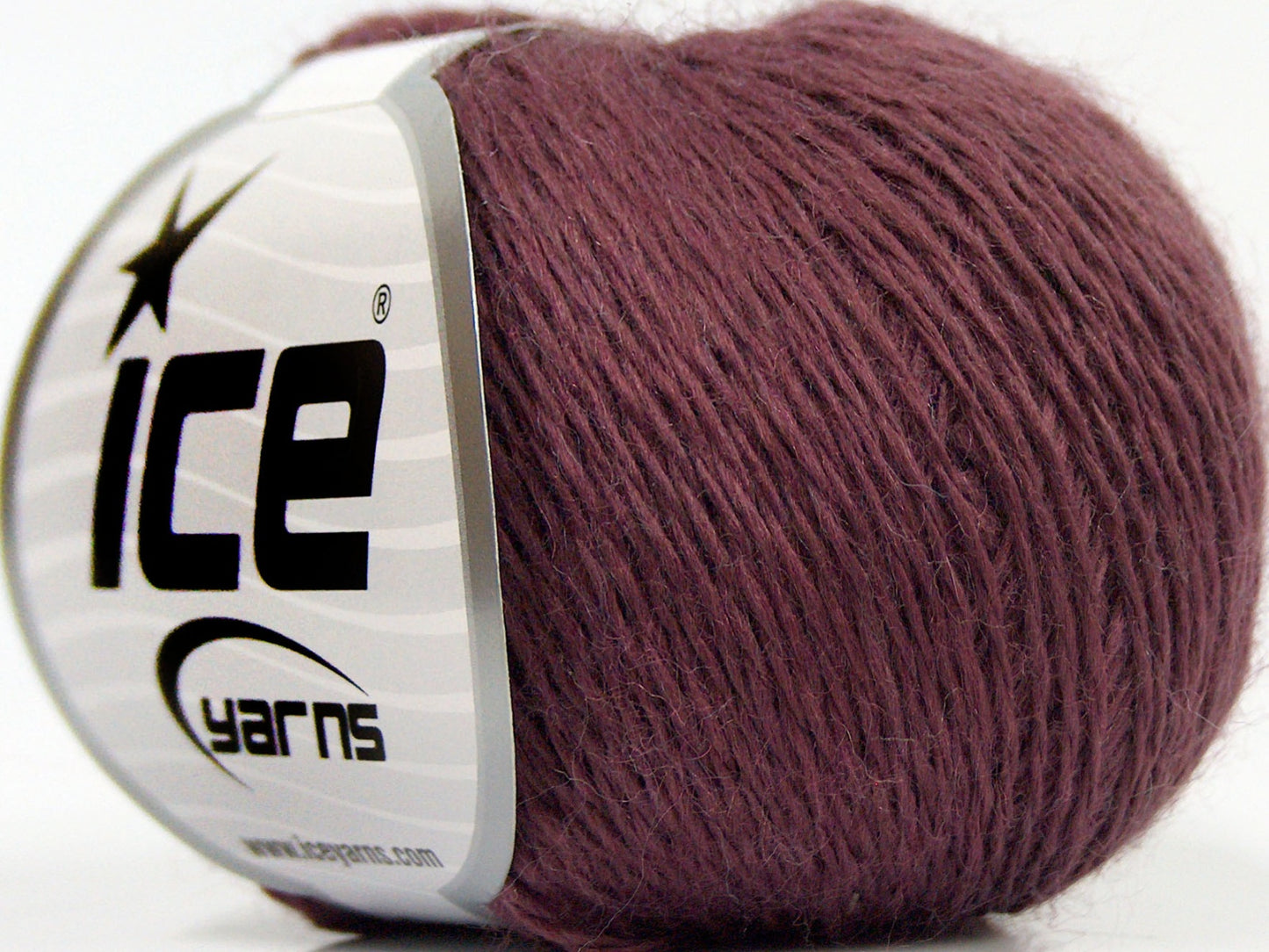 Lot of 8 Skeins Ice Yarns SALE WINTER (50% Wool) Hand Knitting Yarn Maroon