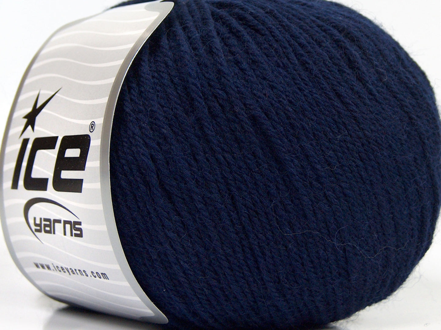 Lot of 3 x 100gr Skeins Ice Yarns SUPERWASH MERINO WOOL Yarn Dark Navy