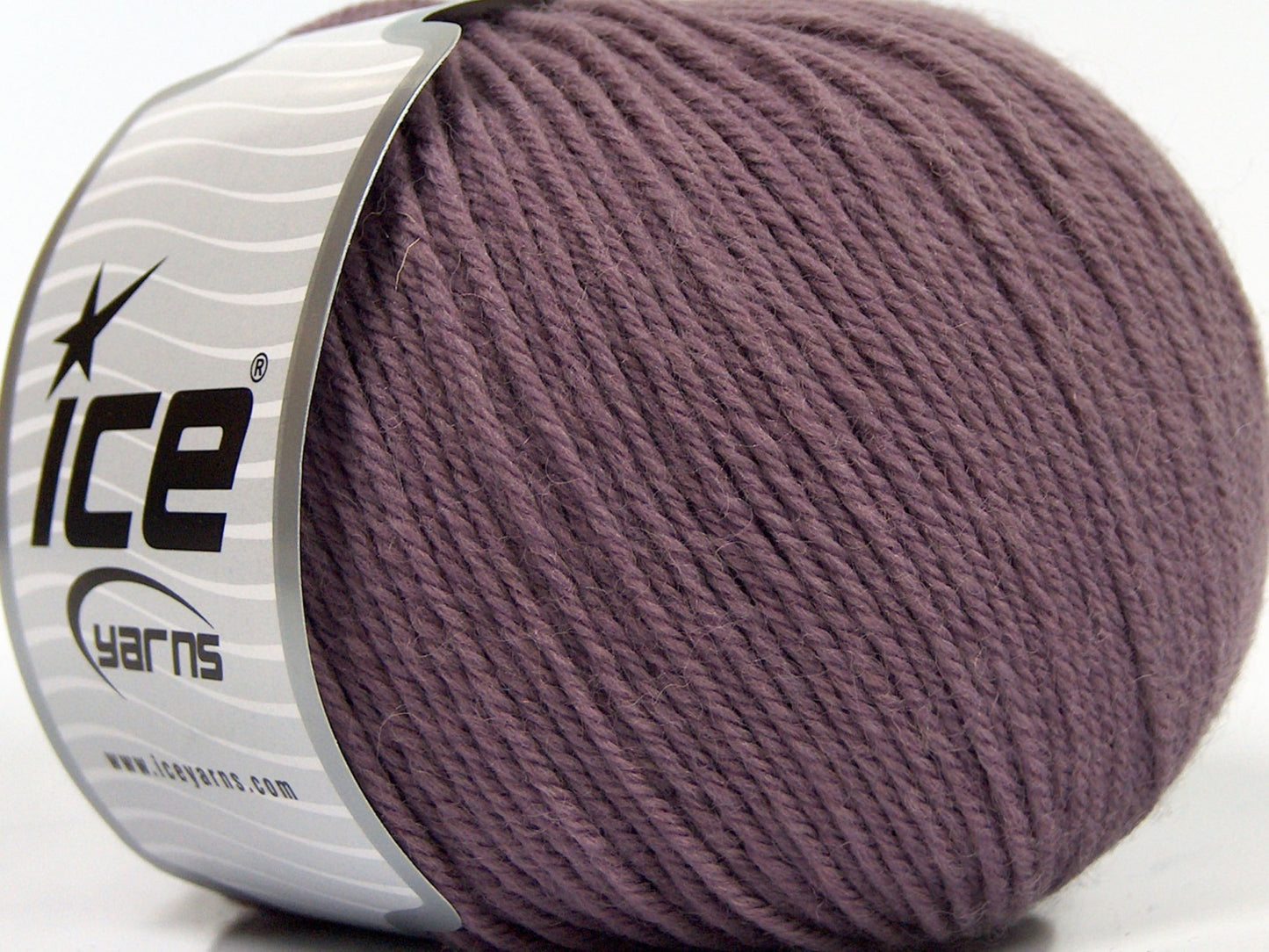 Lot of 3 x 100gr Skeins Ice Yarns SUPERWASH MERINO WOOL Yarn Lavender