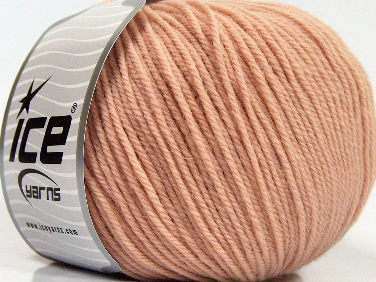 Lot of 3 x 100gr Skeins Ice Yarns SUPERWASH MERINO WOOL Yarn Powder Pink