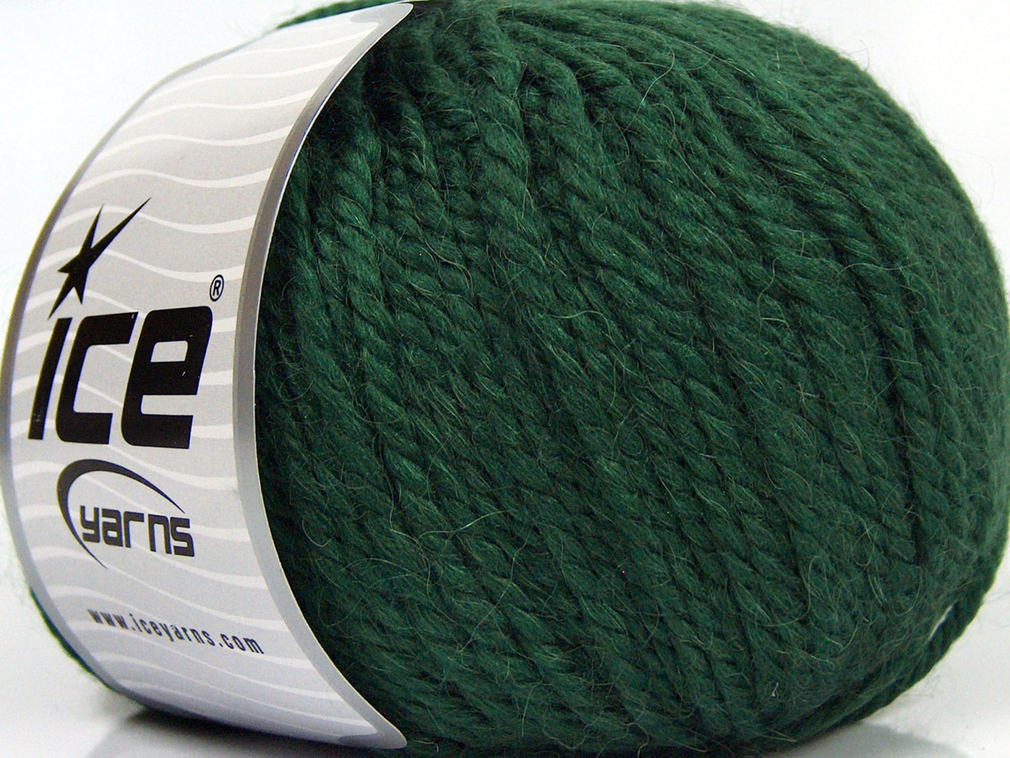 Lot of 3 x 100gr Skeins Ice Yarns PERUVIAN (25% Alpaca 25% Wool) Yarn Dark Green