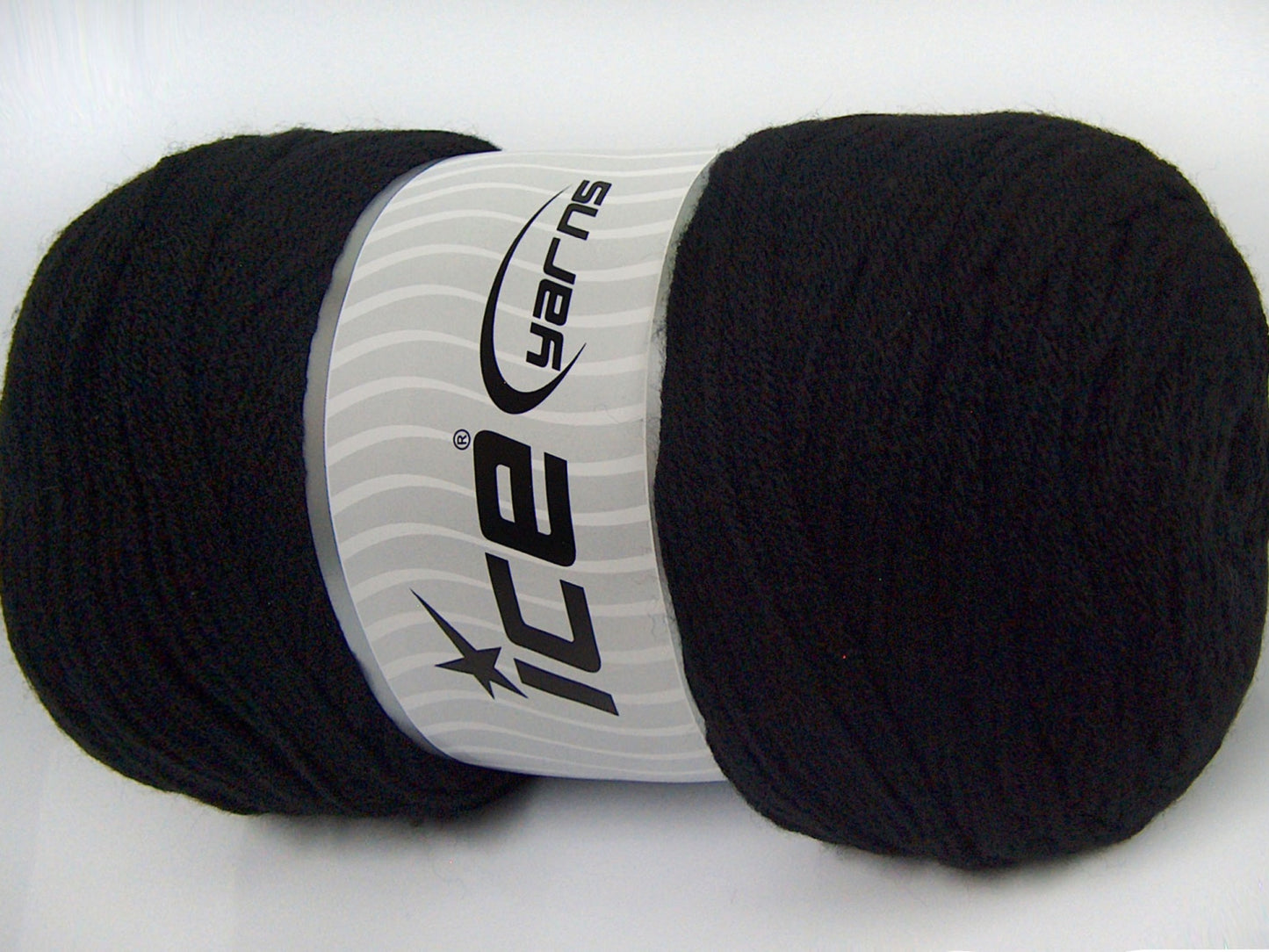 350 gr ICE YARNS SALE PLAIN Hand Knitting Yarn Black
