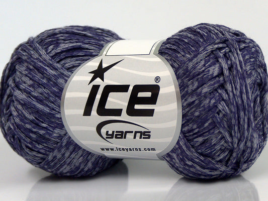 Lot of 8 Skeins Ice Yarns GRAPHITE COTTON (72% Cotton) Yarn Lilac Shades