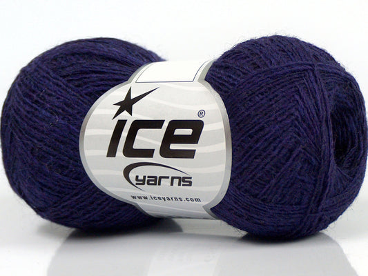 Lot of 10 Skeins Ice Yarns PERU ALPACA SUPERFINE (25% Alpaca 50% Merino Wool) Yarn Purple