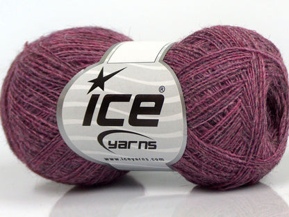Lot of 10 Skeins Ice Yarns PERU ALPACA SUPERFINE (25% Alpaca 50% Merino Wool) Yarn Pink Shades