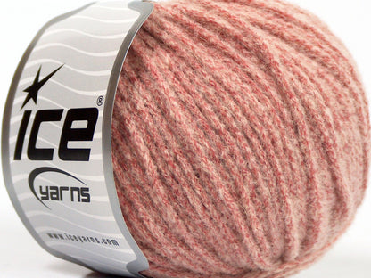 Lot of 8 Skeins Ice Yarns BABY ALPACA MERINO (30% Baby Alpaca 31% Extrafine Merino Wool) Yarn Light Pink