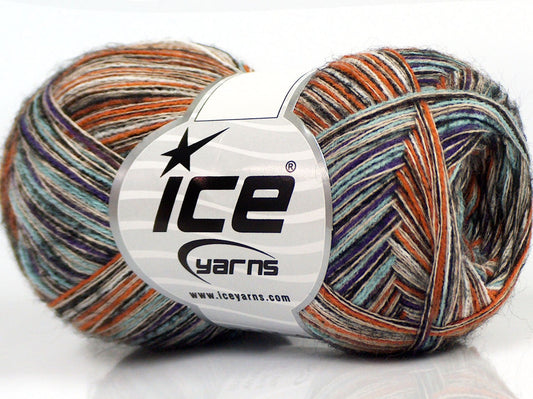 Lot of 8 Skeins Ice Yarns SALE LUXURY-PREMIUM (12% Cashmere 46% Viscose) Yarn Gold Black Turquoise Beige