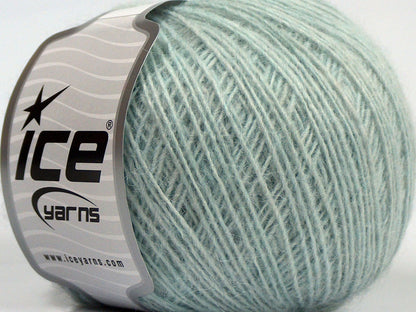 Lot of 8 Skeins Ice Yarns SALE WINTER (10% Wool) Hand Knitting Yarn Light Blue