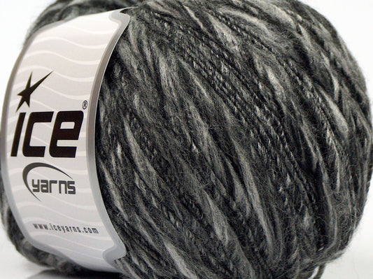 Lot of 8 Skeins Ice Yarns SALE WINTER Hand Knitting Yarn Black Grey Shades