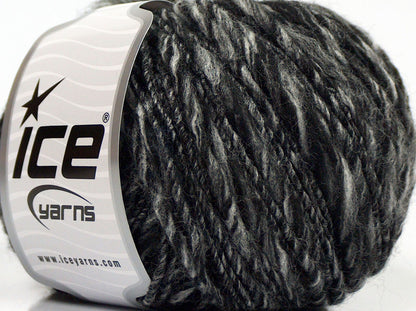 Lot of 8 Skeins Ice Yarns SALE WINTER Hand Knitting Yarn Black Grey Shades