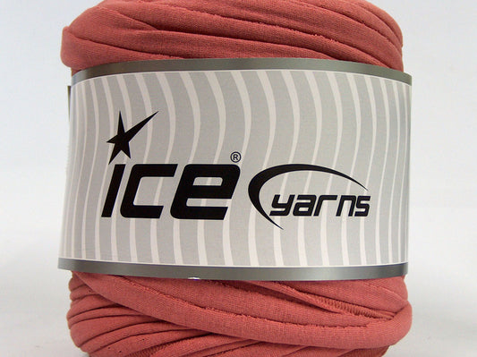 500 gr ICE YARNS UPCYCLED FABRIC 500 (95% Cotton 5% Elastan) Yarn Fuchsia