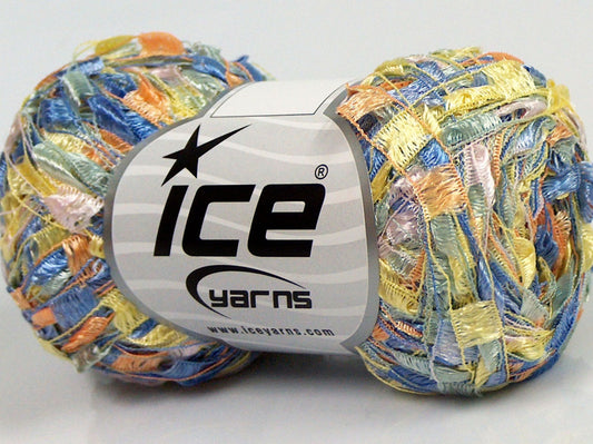 Lot of 8 Skeins Ice Yarns Trellis SALE SUMMER Yarn Green Blue Beige