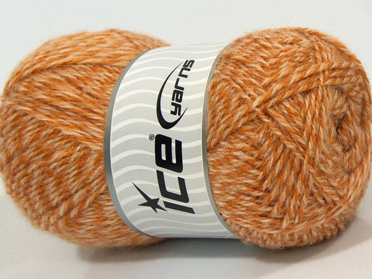 Lot of 4 x 100gr Skeins Ice Yarns CRUZEIRO (20% Mohair 30% Wool) Yarn Gold Shades