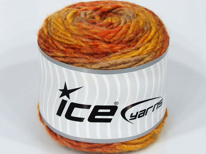 Lot of 2 x 100gr Skeins Ice Yarns SALE CAKES YARN Yarn Gold Shades
