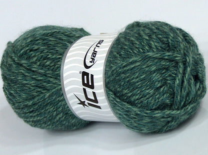 Lot of 4 x 100gr Skeins Ice Yarns MISC SALE Hand Knitting Yarn Green Shades