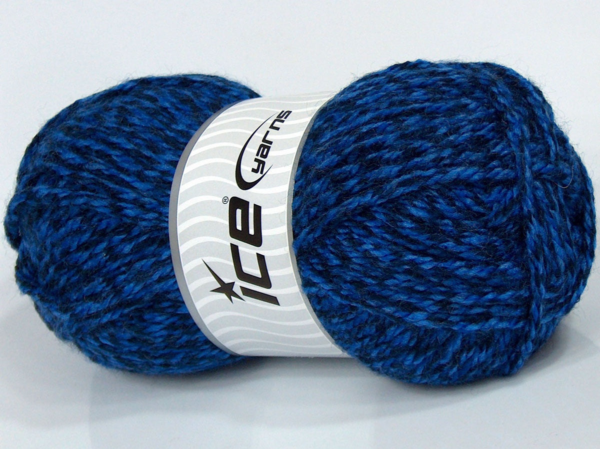 Lot of 4 x 100gr Skeins Ice Yarns MISC SALE Yarn Dark Navy Lavender