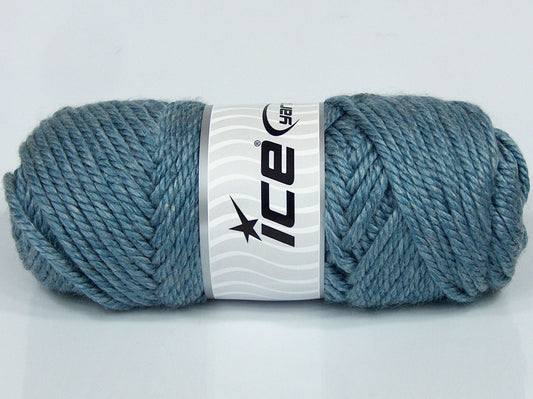 Lot of 3 x 125gr Skeins Ice Yarns MISC SALE Hand Knitting Yarn Jeans Blue