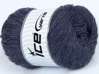Lot of 4 x 100gr Skeins Ice Yarns NORSK (45% Alpaca 25% Wool) Yarn Purple
