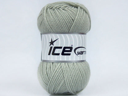 Lot of 8 Skeins Ice Yarns BASICS DK Hand Knitting Yarn Grey
