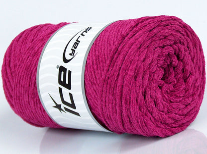 250 gr ICE YARNS MACRAME CHENILLE (100% MicroFiber) Yarn Dark Orchid