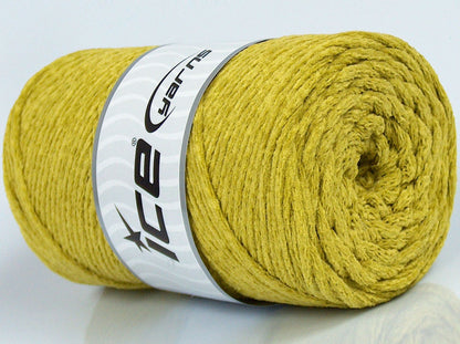 250 gr ICE YARNS MACRAME CHENILLE (100% MicroFiber) Yarn Light Green