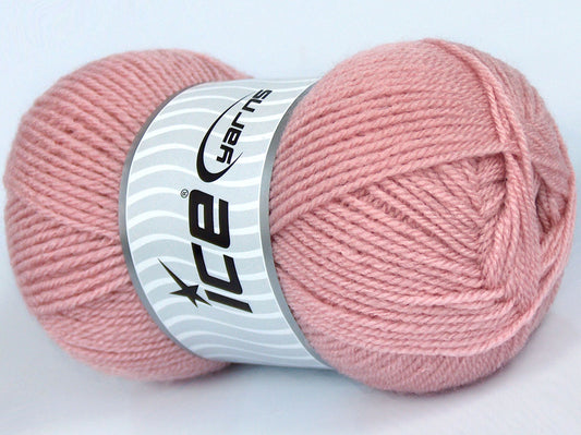 Lot of 4 x 80gr Skeins Ice Yarns PARANA Hand Knitting Yarn Antique Pink