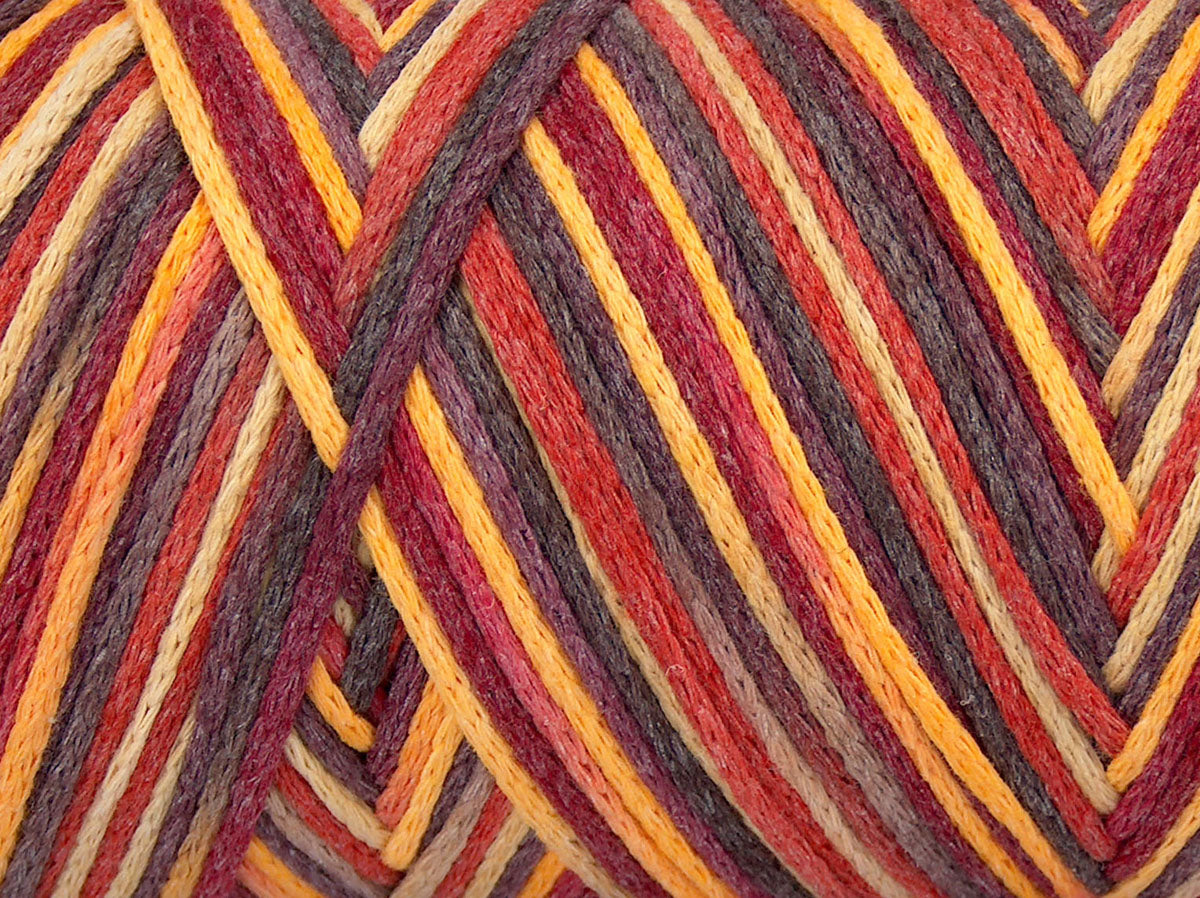 Makrome Pamuklu Baskı