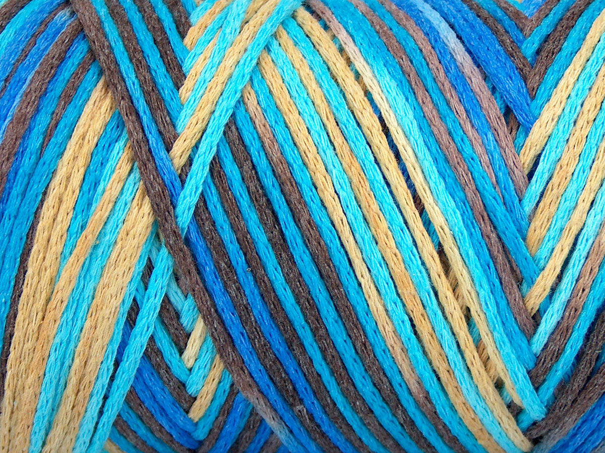 Makrome Pamuklu Baskı