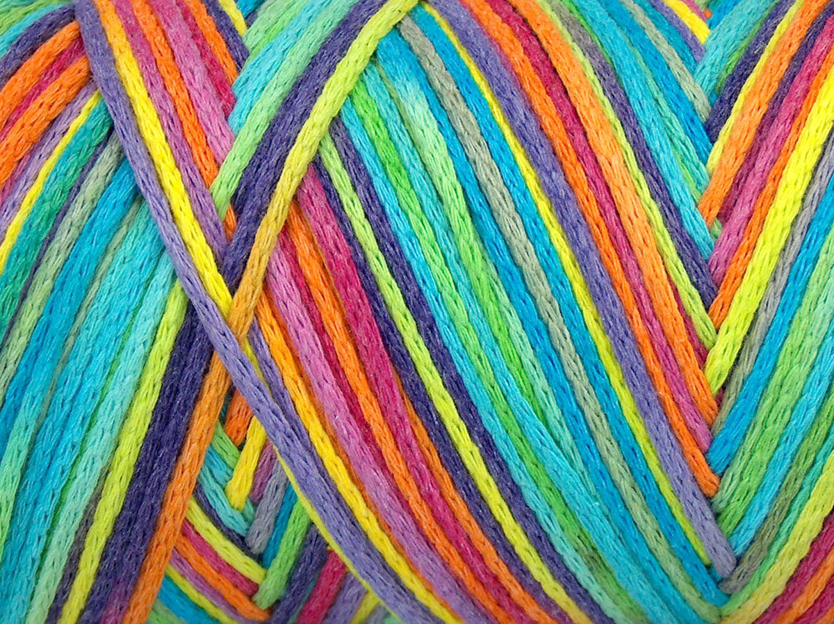 Makrome Pamuklu Baskı