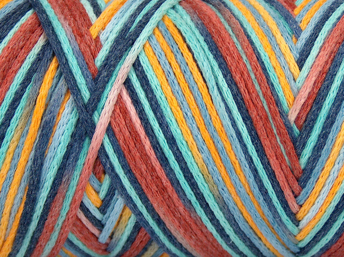 Makrome Pamuklu Baskı