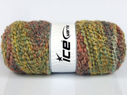 Lot of 2 x 165gr Skeins Ice Yarns MISC SALE Yarn Green Shades Salmon Grey