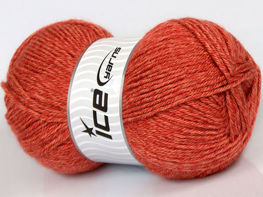 Lot of 2 x 115gr Skeins Ice Yarns MISC SALE Hand Knitting Yarn Salmon Shades