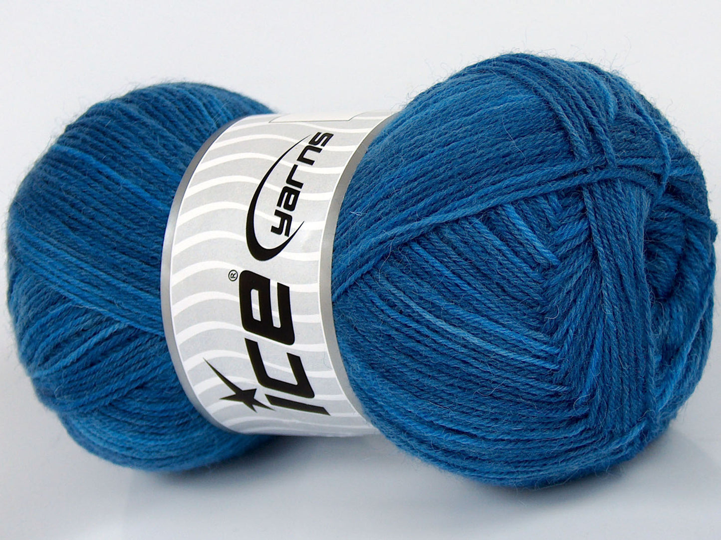Lot of 4 x 100gr Skeins Ice Yarns SALE SOCK YARN (75% Superwash Wool) Yarn Blue Shades