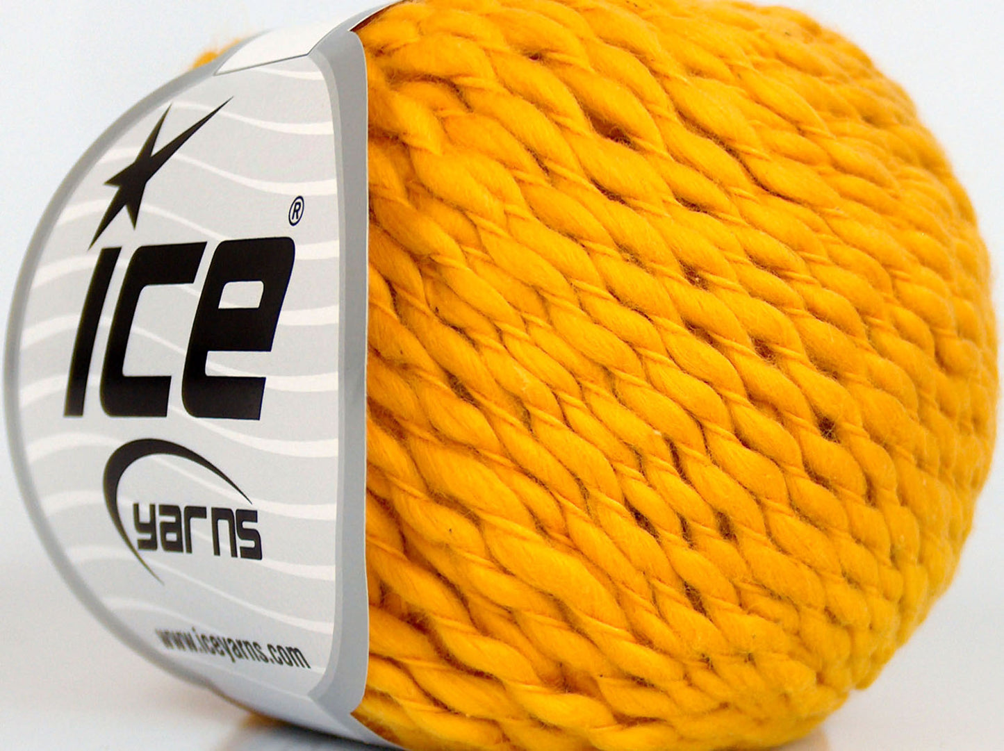 Lot of 8 Skeins Ice Yarns THERA 50GR (100% Cotton) Hand Knitting Yarn Gold