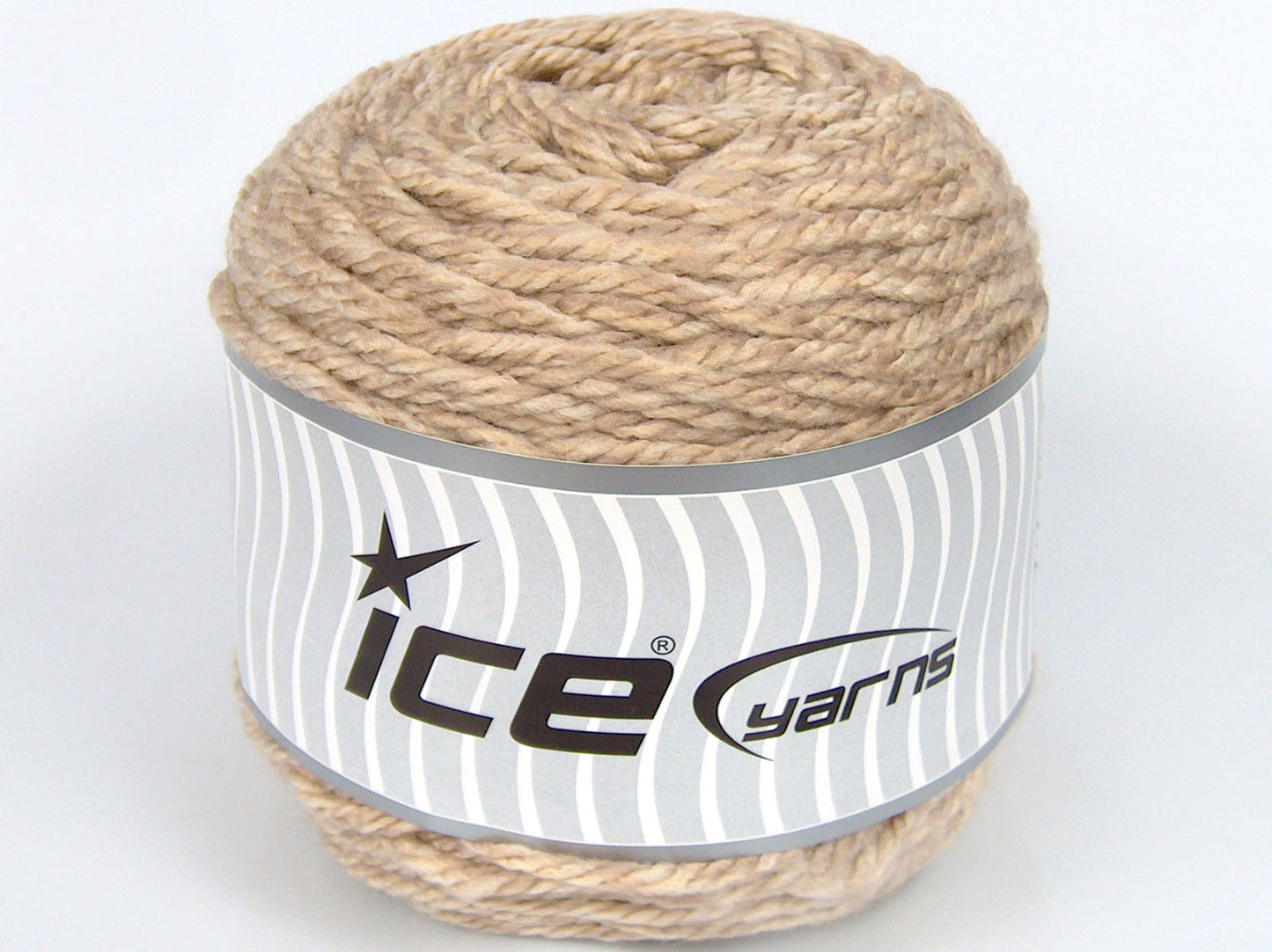 Lot of 2 x 205gr Skeins Ice Yarns SALE CAKES YARN Yarn Camel Shades