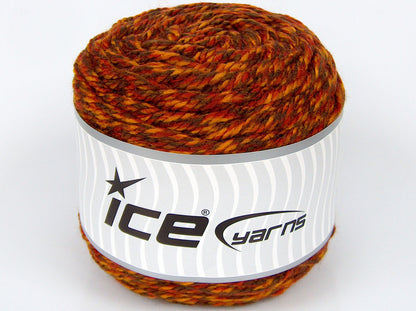 Lot of 2 x 215gr Skeins Ice Yarns SALE CAKES YARN Yarn Neon Orange Purple