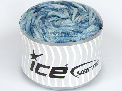 Lot of 2 x 150gr Skeins Ice Yarns SALE SUMMER (70% Cotton) Yarn Blue Shades