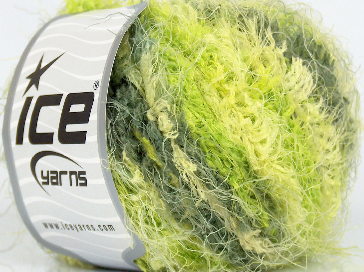 Lot of 8 Skeins Ice Yarns POLAR SOFT Hand Knitting Yarn Green Shades