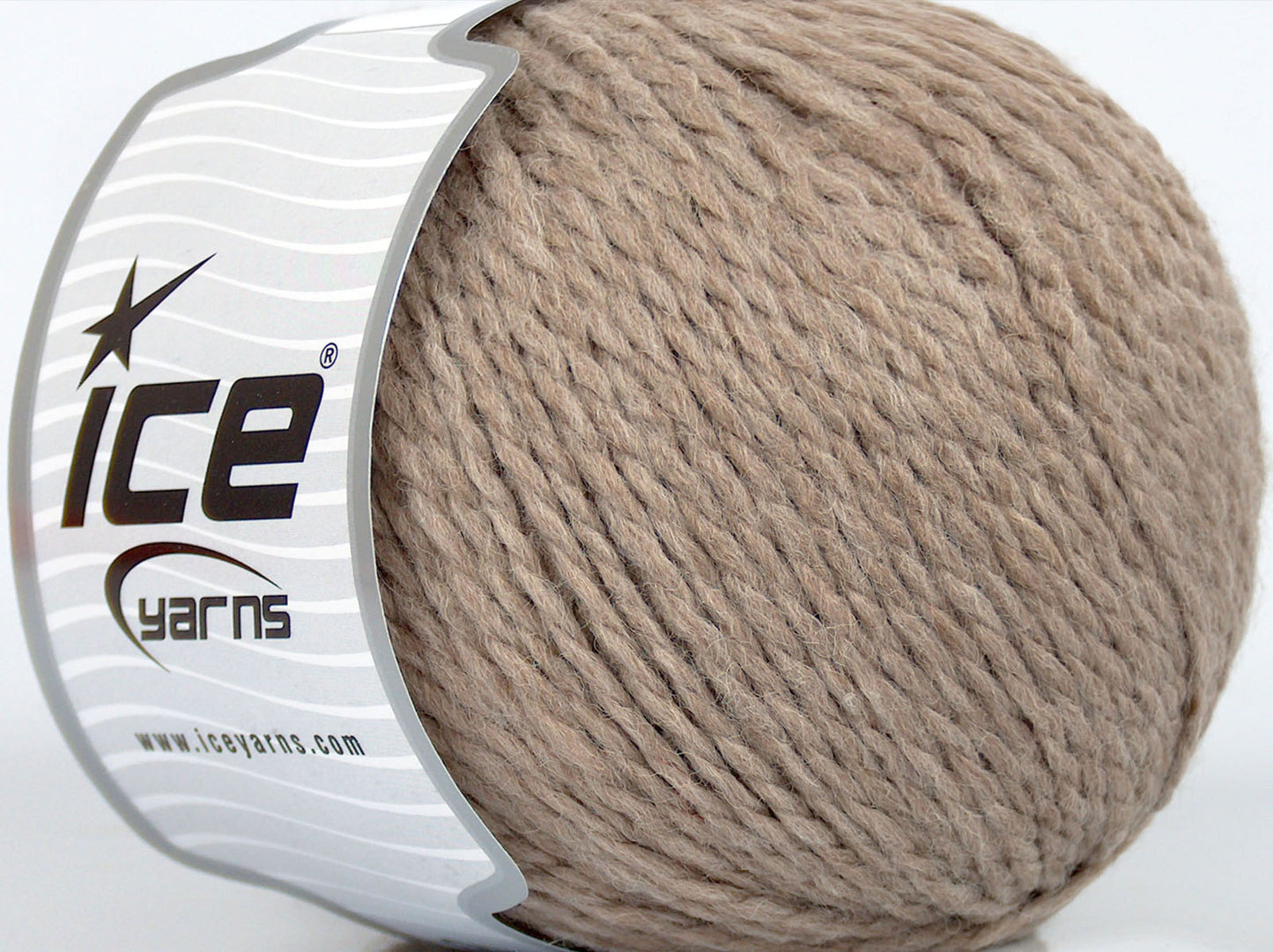 Lot of 3 x 100gr Skeins Ice Yarns AYACUCHO (50% Wool) Yarn Light Camel