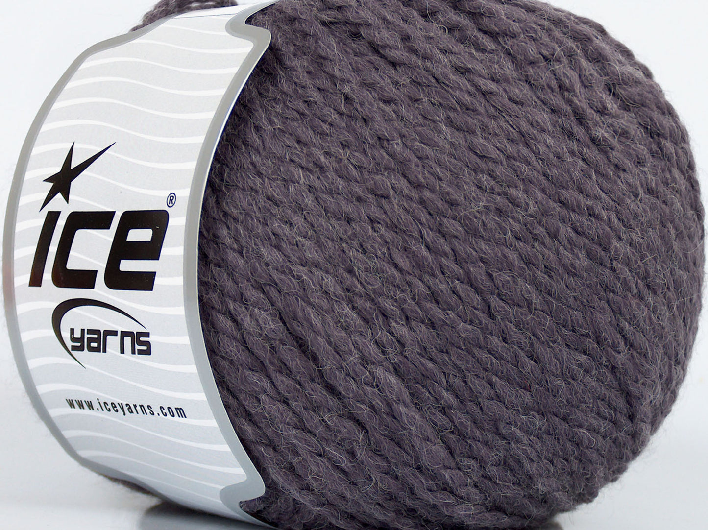 Lot of 3 x 100gr Skeins Ice Yarns AYACUCHO (50% Wool) Yarn Light Maroon