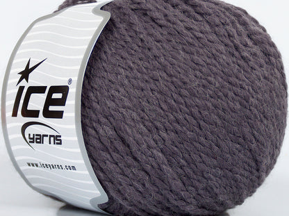 Lot of 3 x 100gr Skeins Ice Yarns AYACUCHO (50% Wool) Yarn Light Maroon