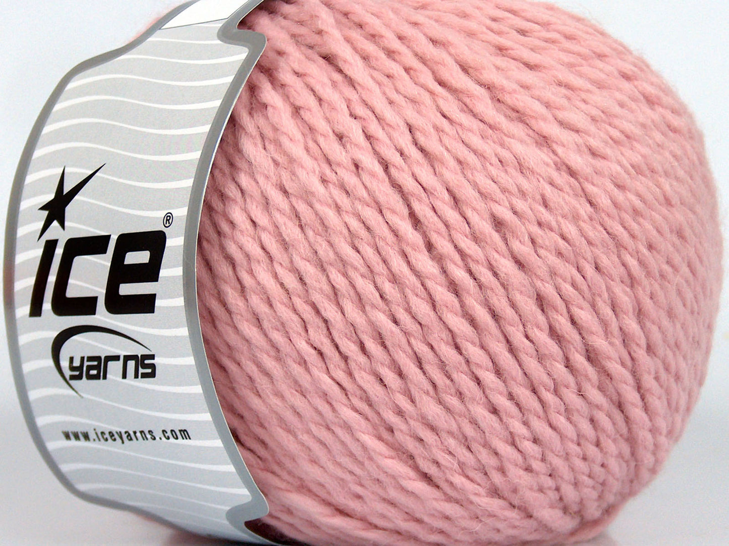 Lot of 3 x 100gr Skeins Ice Yarns AYACUCHO (50% Wool) Yarn Baby Pink